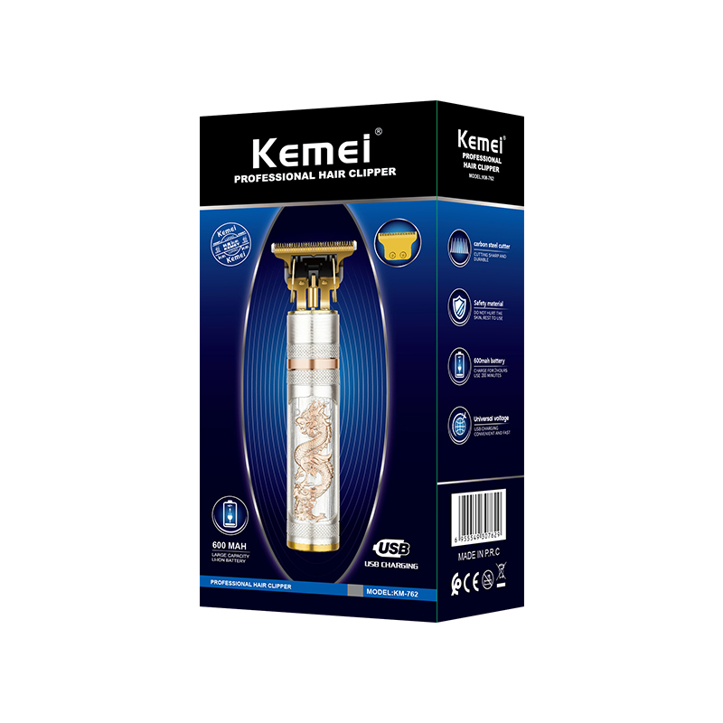 [KM-762] Mens Clipper Cordless Professional Hair Trimmer