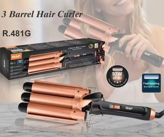 [R.481G] Newest Raf Hair Curling Iron 70W R.481G